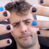 Joey McIntyre Rocks the Multi-Colored Nail Trend
